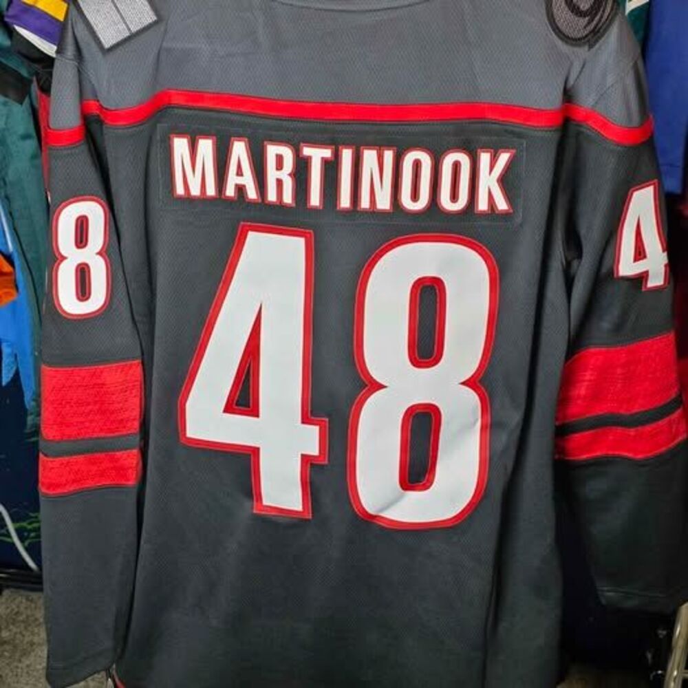 Jordan Martinhook Carolina Hurricanes Womens Large Fanatics NHL Jersey